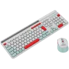 CANYON HSET-W5 EN Keyboard+Mouse AAA+AA Wireless White