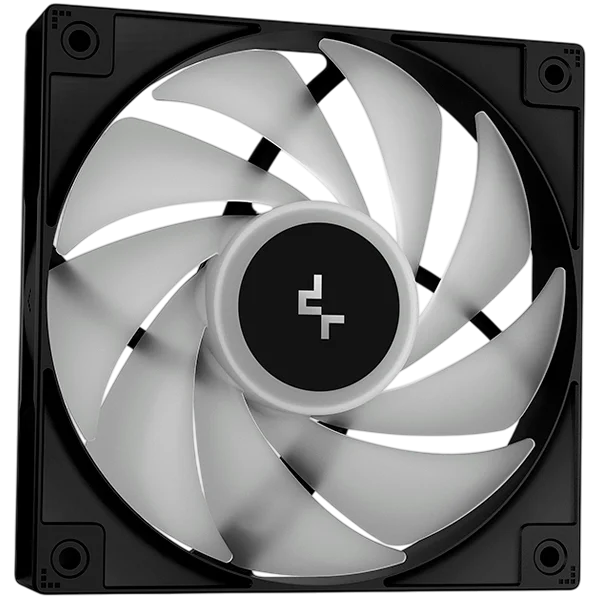 DeepCool LE240 V2, 240mm CPU Liquid Cooler, 2x120mm PWM ARGB Fans, ARGB block, Black, LGA1851/1700/1200/1151/1150/1155, AMD AM5/AM4, R-LE240-BKAMMC-G-2
