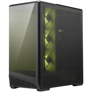 MSI MAG PANO 130R PZ, Mid-Tower, ATX(Back-connect supported)/M-ATX/ITX, 2x USB 3.2, 1x USB Type-C 20Gbs, 1x Audio/Mic, 4x 120mm ARGB Fans, Mesh Panel, Tempered Glass