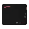 Lorgar Main 323, Gaming mouse pad, Precise control surface, Red anti-slip rubber base, size: 360mm x 300mm x 3mm, weight 0.21kg
