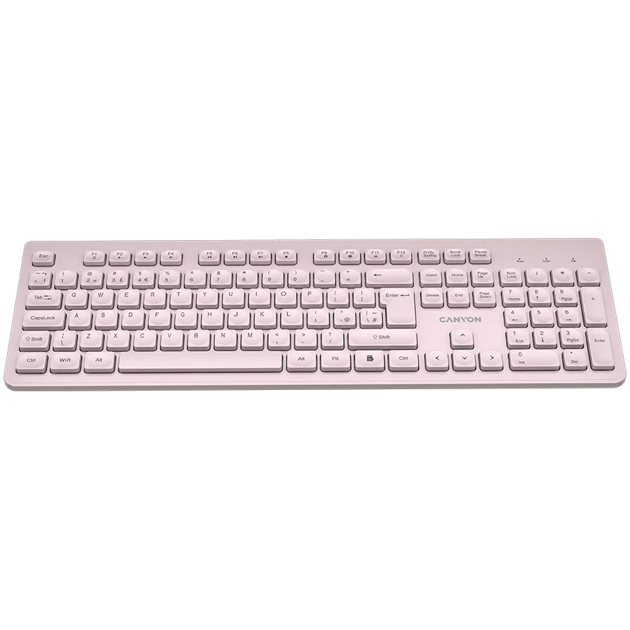 CANYON keyboard HKB-W01 UK/US AAA Wireless Beige