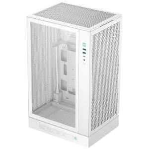 DeepCool CH270 DIGITAL WH, Mini Tower, Mini-ITX/Micro-ATX, 2xUSB3.0, 1xType-C Gen 2, 1xAudio/Mic, Mesh Panel, White, R-CH270-WHNDM0-G-1, 2Y