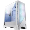 MSI MAG FORGE 320R AIRFLOW WHITE, Mid-Tower, ATX/M-ATX/ITX, 2x USB 3.2, 1x Audio/Mic, LED Button, ARGB Hub, 4x 120mm ARGB Fans, Mesh Panel, Tempered Glass, White