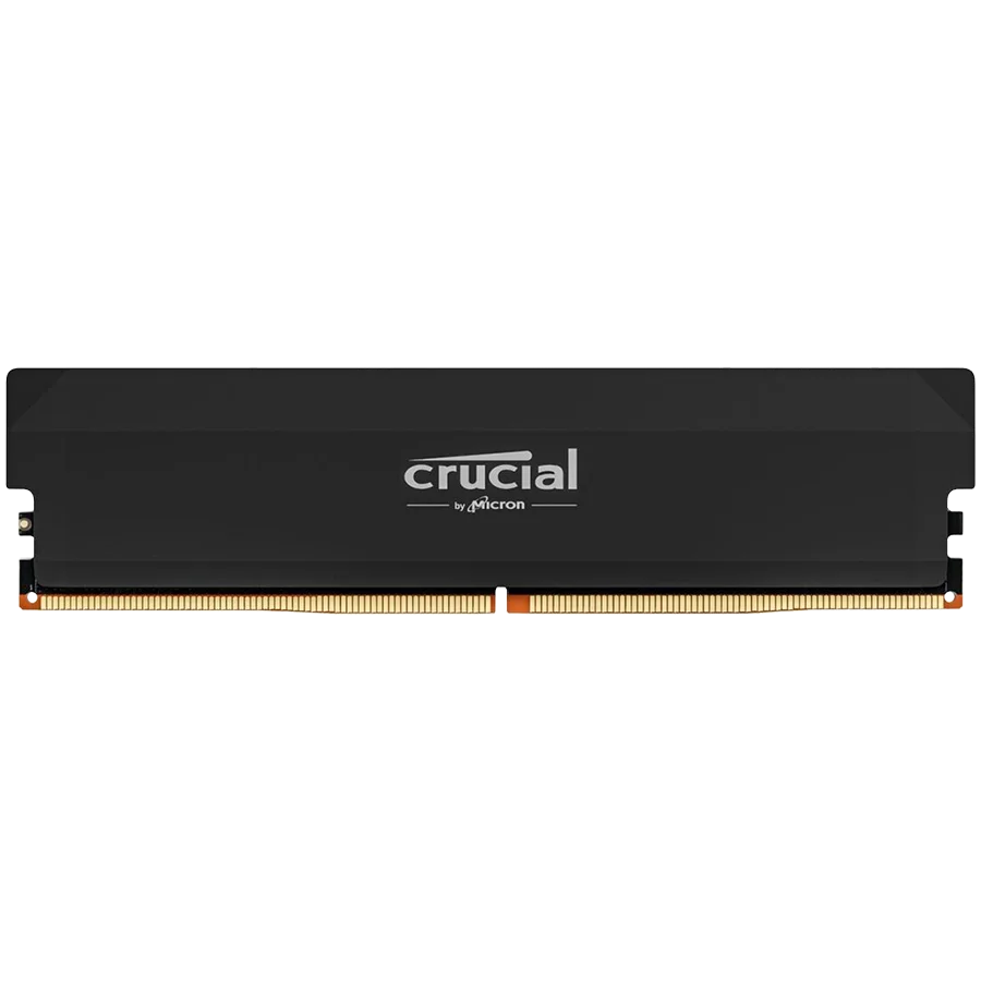 Crucial Pro OC 16GB DDR5-6400 UDIMM CL38 Black