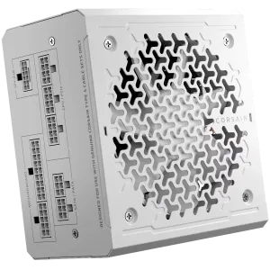 CORSAIR RM850e White, 850 Watt, Cybenetics Gold Certified, Fully Modular