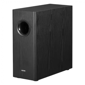 Edifier T5s Powered Subwoofer, 8-inch long-throw front-firing woofer, 70 W RMS, frequency response down to 35 Hz, RCA Signal-In , Signal-Out pass-through, low-pass filter & phase control, auto-standby feature, Black