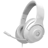LORGAR Noah 101, Gaming headset with microphone, 3.5mm jack connection, cable length 2m, foldable design, PU leather ear pads, size: 185*195*80mm, 0.245kg, white