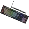 LORGAR Azar 514, Wired mechanical gaming keyboard, RGB backlight, 1680000 colour variations, 18 modes, keys number: 104, 50M clicks, linear dream switches, spring cable up to 3.4m, ABS plastic+metal, magnetic cover, 450*136*39mm, 1.17kg, black, EN layout
