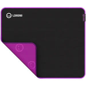 Lorgar Main 315, Gaming mouse pad, High-speed surface, Purple anti-slip rubber base, size: 500mm x 420mm x 3mm, weight 0.39kg