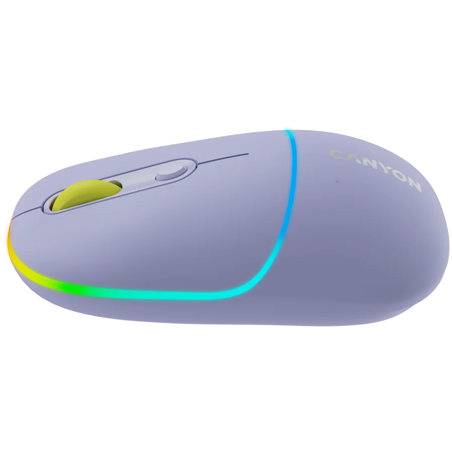 CANYON mouse MW-22 2in1 BT/ Wireless Lavender