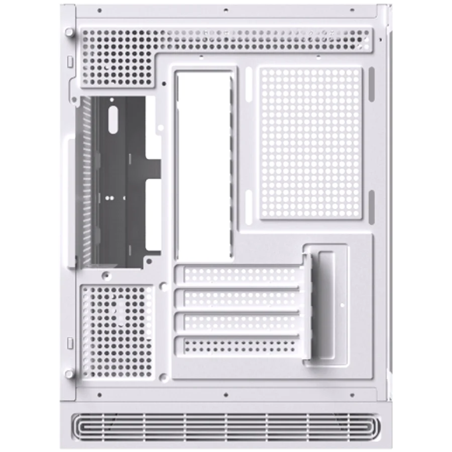 Cloud M DGT 3AF Arctic EN49644 (WH,MATX,U3+U2,2PCS TG,Side ARGB,2PCS J22A PWM WH Reverse & 1PC J22A PWM WH,ARGB PCB,Digital LCD)