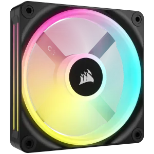 CORSAIR iCUE LINK QX120 RGB, 120mm Magnetic Dome RGB Fan, Single Fan