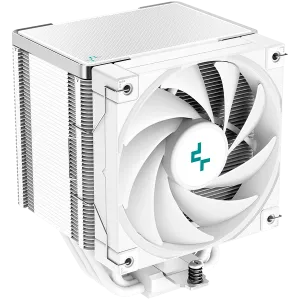 DeepCool AK500 WH, CPU Air Cooler, 1x120mm FK120 PWM Fan, TDP 240W, 5 Heatpipes, White, LGA2066/2011-v3/2011/1700/1200/115x, AMD AM5/AM4, 127x117x158 mm(LxWxH), 3Y, R-AK500-WHNNMT-G