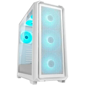 COUGAR MX600 Air PC Case, Mid Tower, White