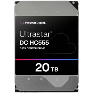 HDD Server WD/HGST ULTRASTAR DC HC555 (3.5’’, 20TB, 512MB, 7200RPM, SATA 6Gb/s, 512E SE NP3) SKU: 0B48724