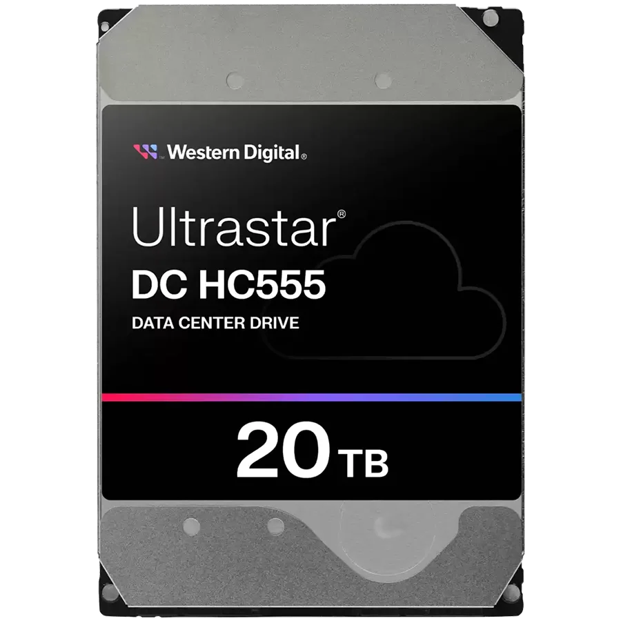 HDD Server WD/HGST ULTRASTAR DC HC555 (3.5’’, 20TB, 512MB, 7200RPM, SATA 6Gb/s, 512E SE NP3) SKU: 0B48724