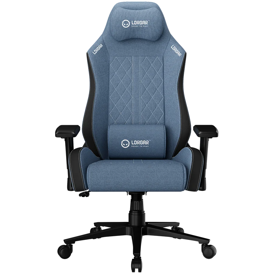 LORGAR CHA41, Ergonomic Gaming Chair Advanced, premium anti-stain fabric, Blue LORGAR CHA41, Ergonomic Gaming Chair Advanced, premium anti-stain fabric, Blue