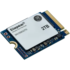 Kingston 2TB NV3 SSD M.2 2230 PCIe 4.0 NVMe, Read: 6,000/ Write: 5,000MB/s