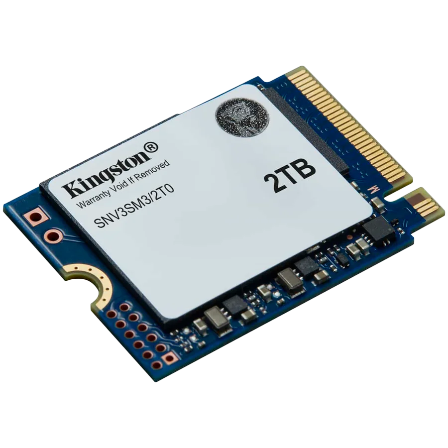 Kingston 2TB NV3 SSD M.2 2230 PCIe 4.0 NVMe, Read: 6,000/ Write: 5,000MB/s