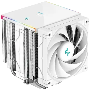 DeepCool AK620 DIGITAL SE WH, CPU Air Cooler, 2x120mm PWM Fans, 6 Heatpipes, White, LGA2066/2011-v3/2011/1851/1700/1200/115x, AMD AM5/AM4, 129x138x161 mm(LxWxH), R-AK620-WHADMN-GJD, 3Y