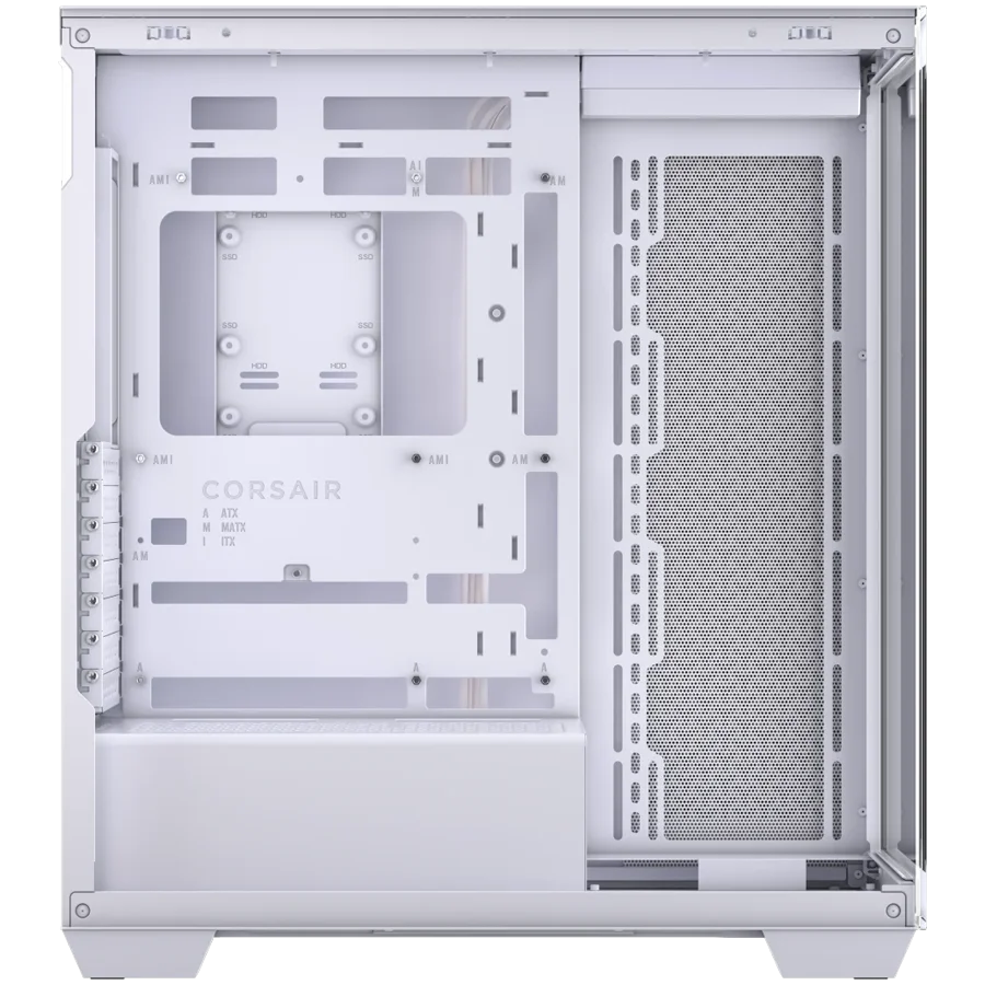 Corsair 3500X Tempered Glass Mid-Tower, White Corsair 3500X Tempered Glass Mid-Tower, White