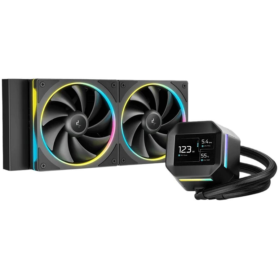 DeepCool LM240, 240mm CPU Liquid Cooler, 2.4
