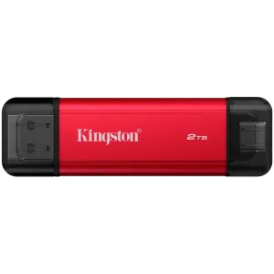 Kingston 2TB Dual USB-A/C Portable SSD, Up to 1050MB/s USB 3.2 Gen 2