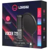 LORGAR Voicer 721, Gaming Microphone, Black, USB condenser microphone with tripod stand, pop filter, including 1 microphone, 1 Height metal tripod, 1 plastic shock mount, 1 windscreen cap, 1,2m metel type-C USB cable, 1 pop filter, 154.6x56.1mm