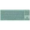CANYON Keyboard OnType 10 Low Profile EN Wired Green