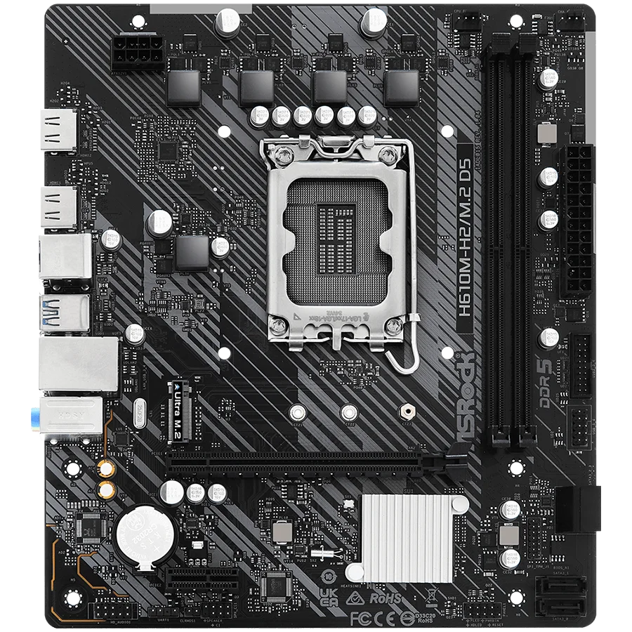 ASROCK H610M-H2/M.2 D5 mATX LGA1700 DDR5