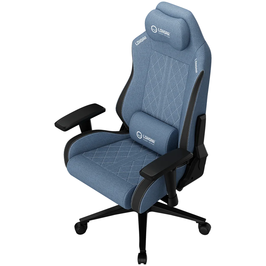 LORGAR CHA41, Ergonomic Gaming Chair Advanced, premium anti-stain fabric, Blue LORGAR CHA41, Ergonomic Gaming Chair Advanced, premium anti-stain fabric, Blue