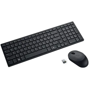 Dell Silent Keyboard and Mouse - KM555 - US International (QWERTY)