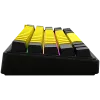 LORGAR KBP70MW, Wireless 65% Mechanical Gaming Keyboard Pro, Black/yellow, EN layout