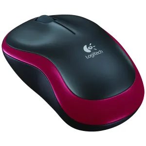 LOGITECH M185 Wireless Mouse - RED - EWR2 LOGITECH M185 Wireless Mouse - RED - EWR2
