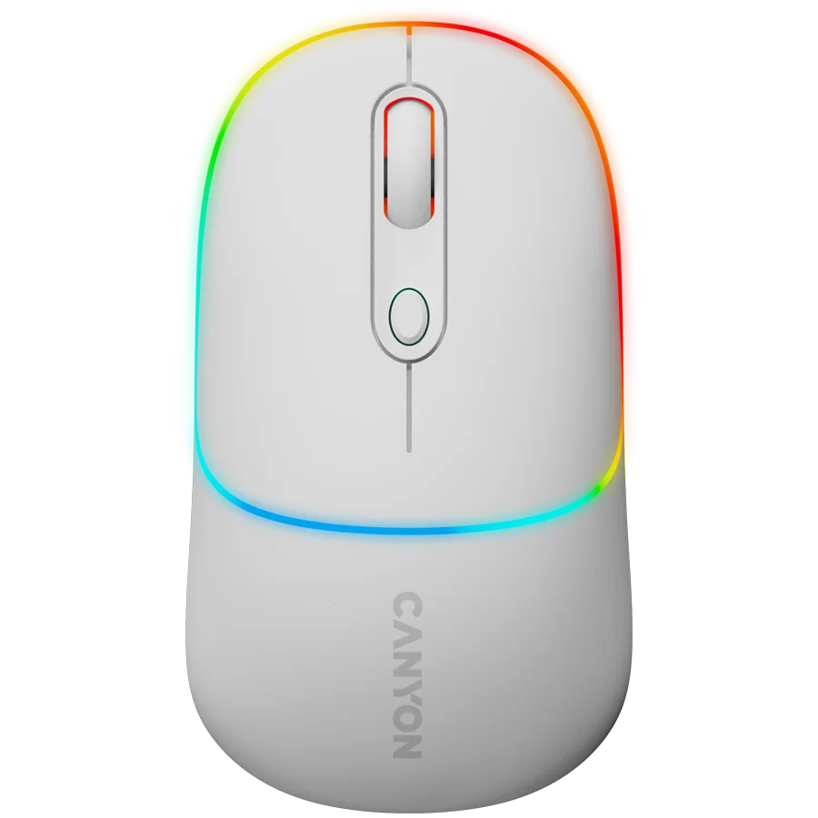 CANYON mouse MW-22 2in1 BT/ Wireless Snow White