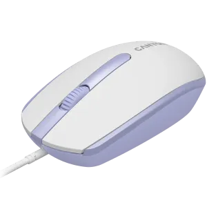 CANYON mouse M-10 Wired White Lavender