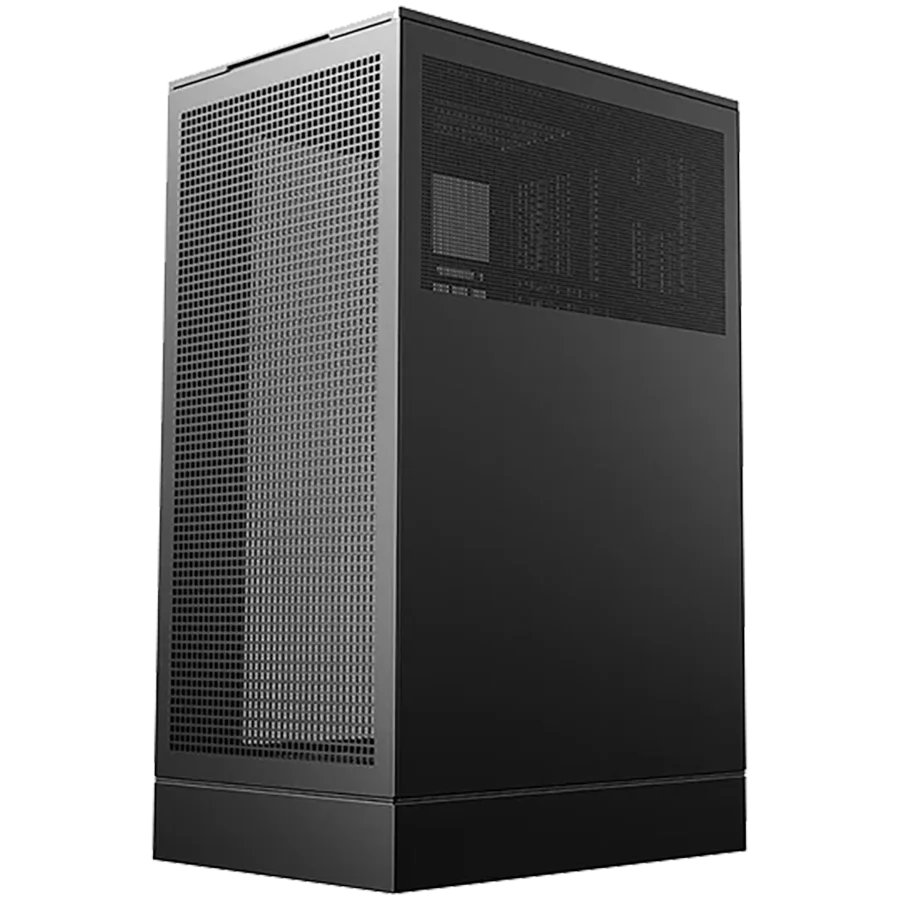 DeepCool CH270 DIGITAL, Mini Tower, Mini-ITX/Micro-ATX, 2xUSB3.0, 1xType-C Gen 2, 1xAudio/Mic, Mesh Panel, Black, R-CH270-BKNDM0-G-1, 2Y