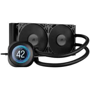CORSAIR NAUTILUS 240 LCD, 240mm Radiator, Liquid CPU Cooler