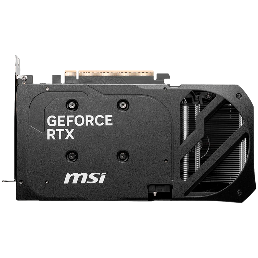 MSI Video Card NVIDIA GeForce RTX 5060 Ti 8G SHADOW 2X OC PLUS, 8GB GDDR7, 128-bit, 2617 MHz Boost, 4608 CUDA Cores, PCIe 5.0 (x8), 3x DP 2.1b, HDMI 2.1b, RAY TRACING, Dual Fan, 180W TDP, 8-pin PCIe Power, G-SYNC, 2-Slot, 3Y