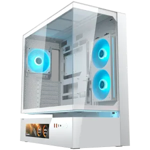 COUGAR CFV235 Vision PC Case, Mid Tower, White