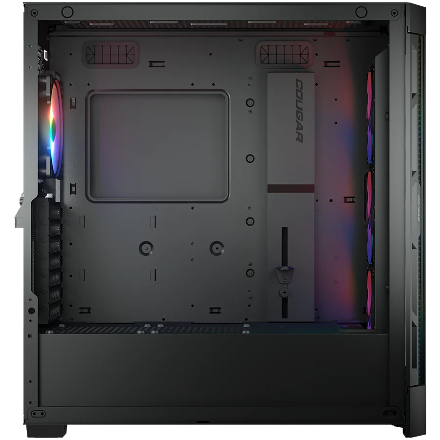 COUGAR DUOFACE PRO RGB PC Case, Mid Tower, Black