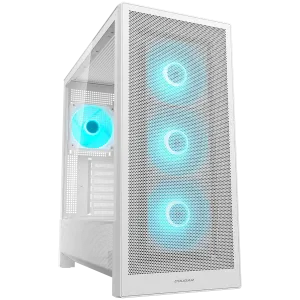 COUGAR MX230 RGB PC Case, Mid Tower, White