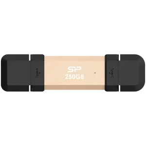 Silicon Power UC3S72 250GB, USB3.2 Gen2,DS72, Gold