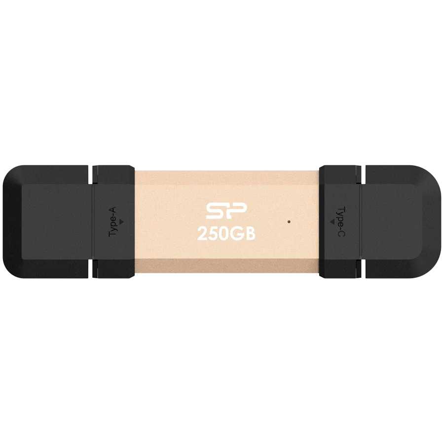 Silicon Power UC3S72 250GB, USB3.2 Gen2,DS72, Gold