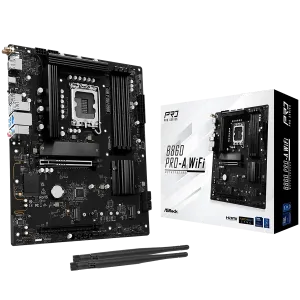 ASROCK B860 PRO-A WIFI, Socket 1851, 4x DDR5, WiFi, Bluetooth, ATX
