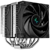 DeepCool AK620, CPU Air Cooler, 2x120mm PWM Fan, TDP 260W, 6 Heatpipes, LGA2066/2011-v3/2011/1700/1200/115x, AMD AM5/AM4, 129x138x160 mm(LxWxH), 3Y, R-AK620-BKNNMT-G