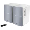 Edifier R1280T 2.0 Bookshelf Speakers, RCA, 0.5-inch Tweeters, 4-inch Drivers, 42W (RMS), Control Knobs and Remote Control, White Edifier R1280T 2.0 Bookshelf Speakers, RCA, 0.5-inch Tweeters, 4-inch Drivers, 42W (RMS), Control Knobs and Remote Control, White