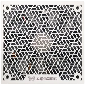Super Flower Leadex VII Platinum PRO 1000W ATX 3.1, 80 Plus Platinum, Fully Modular, Flat White Cables, 140mm Fan, 150mmx150mmx86mm, White, 10 Year Warranty