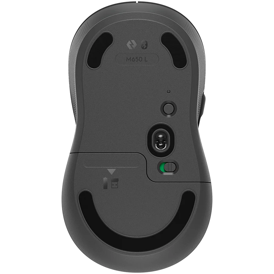 LOGITECH M650L Signature Bluetooth Mouse - GRAPHITE