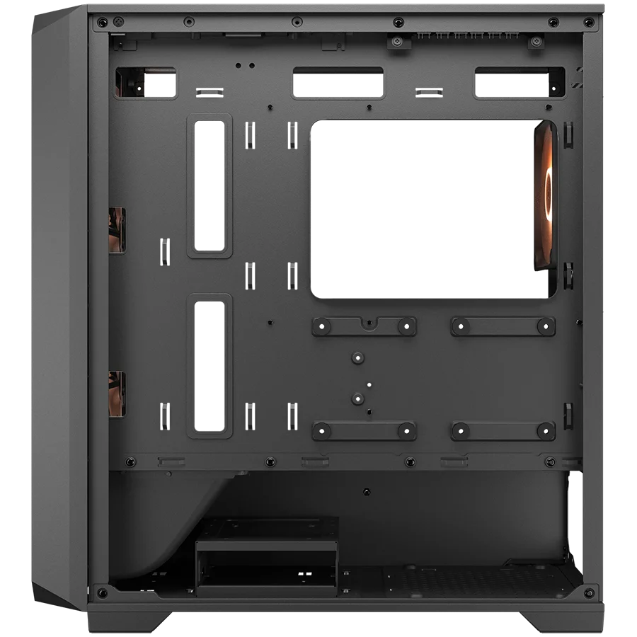 COUGAR MX600 Mini V2 PRO PC Case, Mini Tower, Black